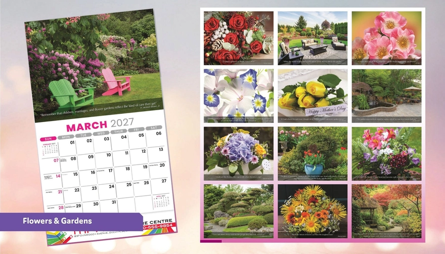 Flowers and Gardens