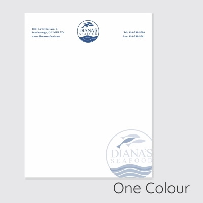 Letterhead 70lbs White Offset 6