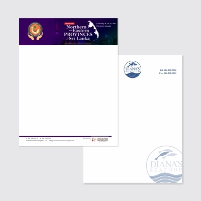 Letterhead 70lbs White Offset 5
