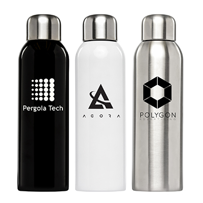26 oz. Stainless Water Bottle - One Colour Print