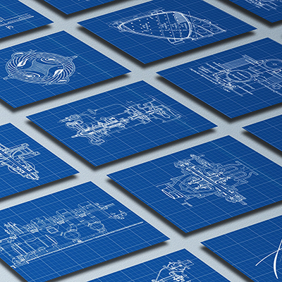 CAD Engineering Blueprints