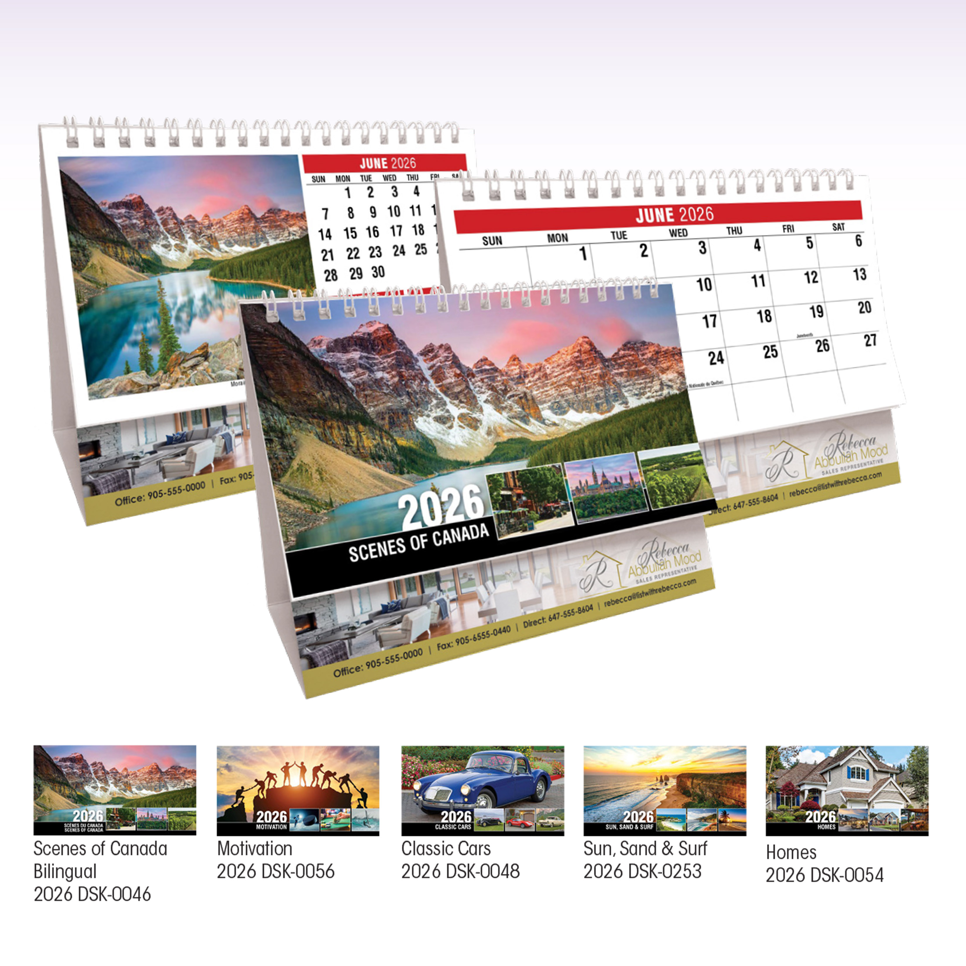 Econo Desk Calendar
