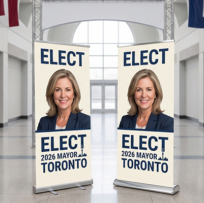 Election Roll up Banners
