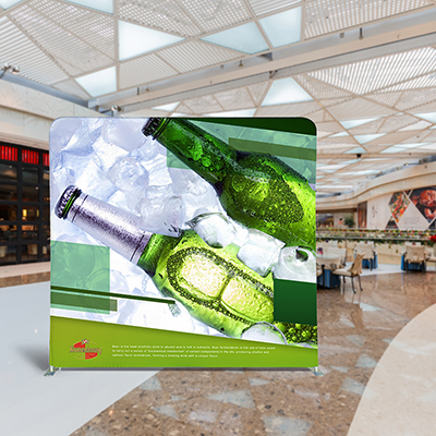 Fabric Pillow Case Media Wall