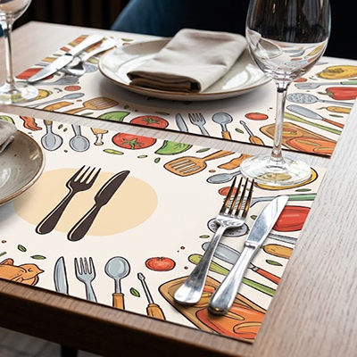 Printed Table Mat