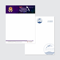Letterhead 70lbs White Offset