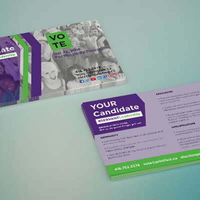 Election Business Cards