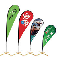 Teardrop Flag 2 side