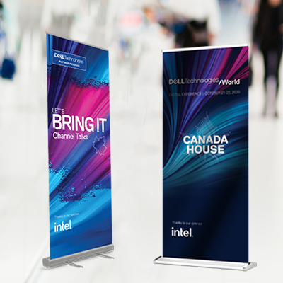 Roll up Banners 33.5x79 1 side