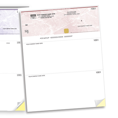 Basic Security Laser Cheque