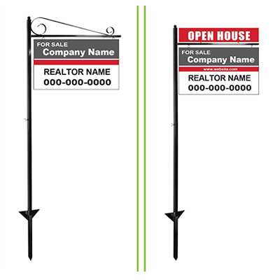 Real Estate Sign Post