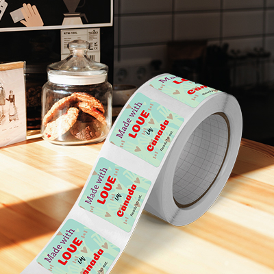 Square Roll Labels