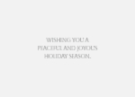 Design 010 - 5x7 Happy Holiday Minimalist Back