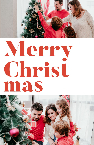 Design 014 - 8.5x5.5 Modern Christmas Front