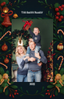 Design 27 - Vibrant Christmas Family 8.5"x5.5" Front