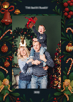 Design 27 - Vibrant Christmas Family 5"x7" Front