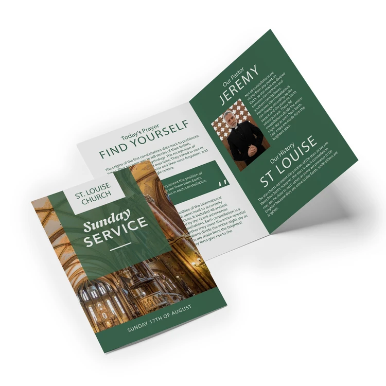 2 Panel Brochures