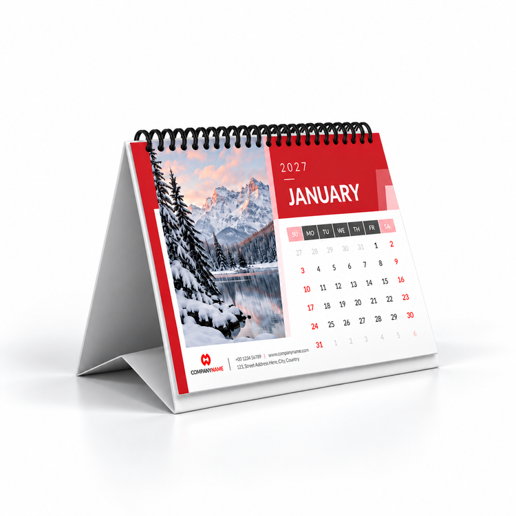 Desk Calendars https://d241k1re3tsyhu.cloudfront.net/printproo/images/product/January_2027_Winter_Landscape_Tent_Calendar.png