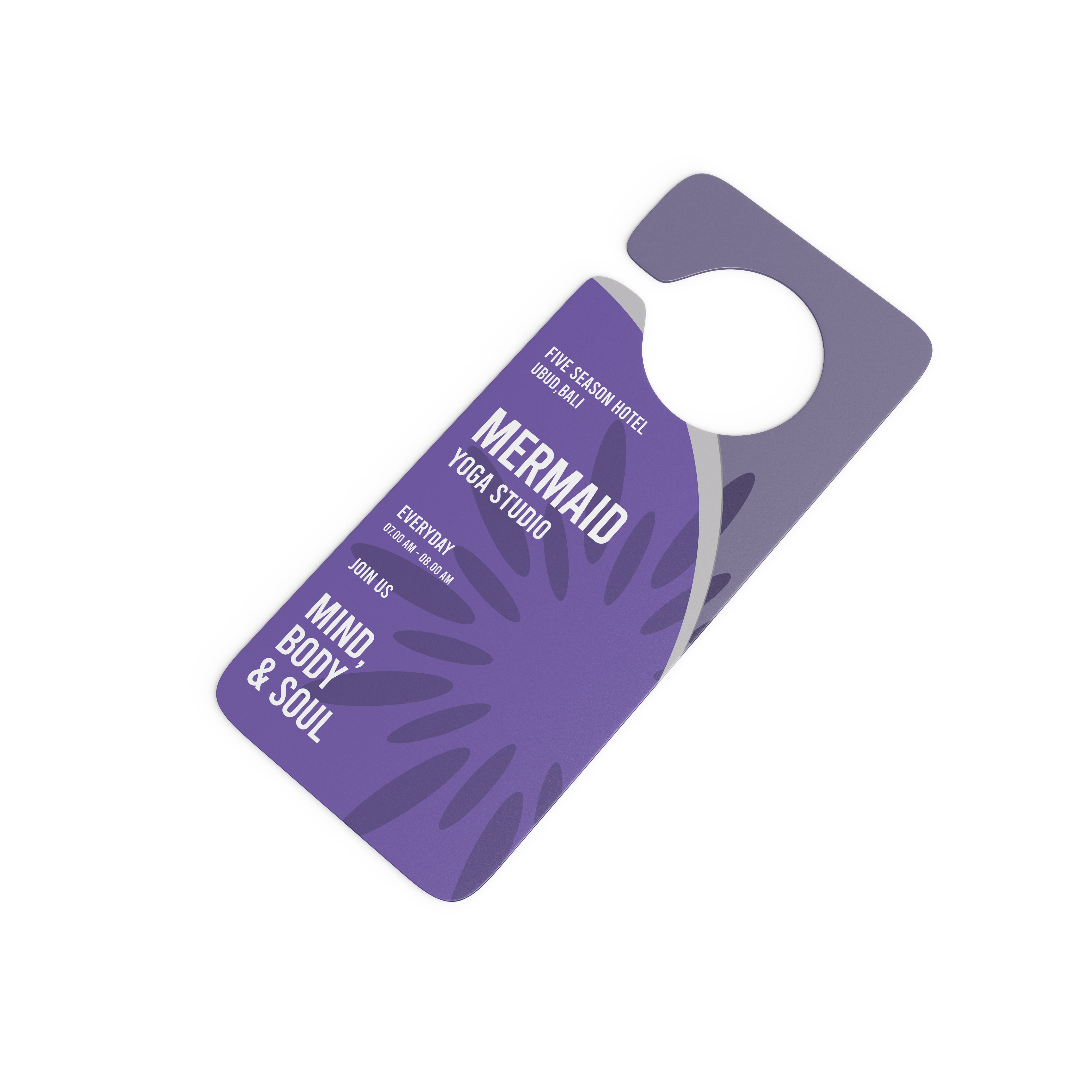 Uncoated Door Hangers (rounded corners)