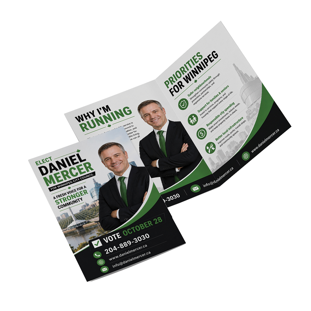 3 Panel Brochures