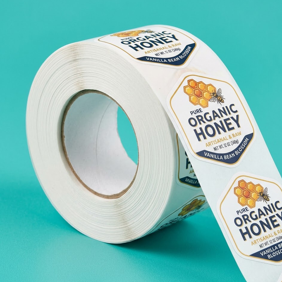 Custom Shape Roll Labels