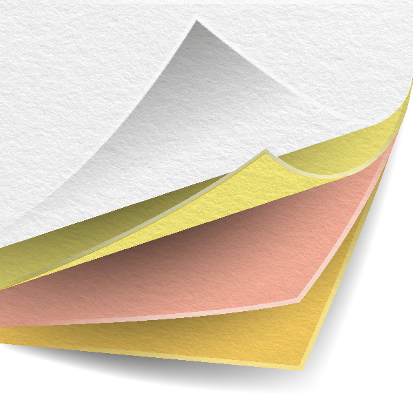 4 Part Forms (25 Forms per Book) (White / Yellow / Pink / Gold)