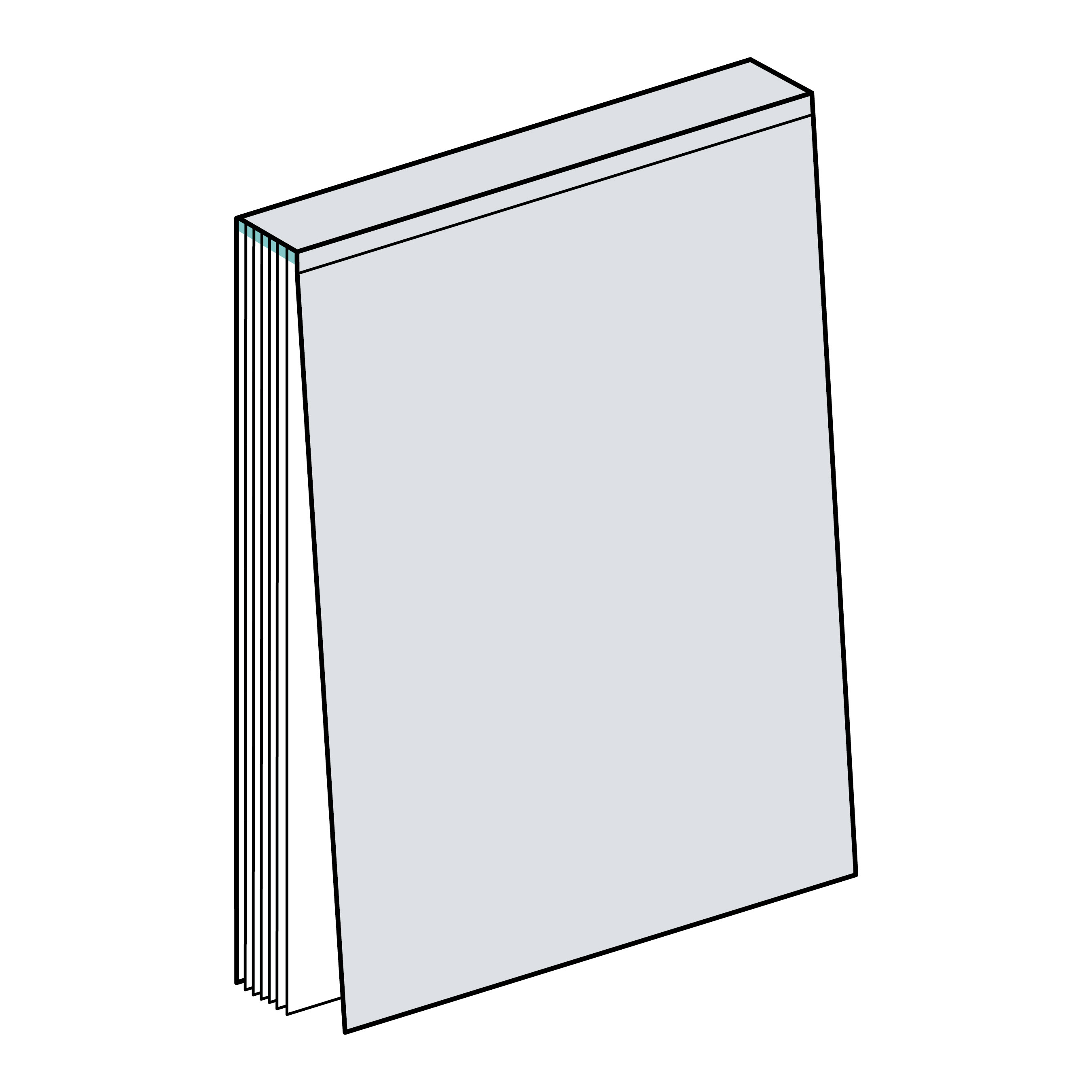 Bind on top (short side)