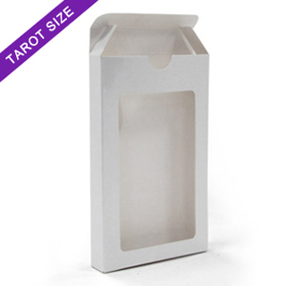 White Tuck Box with Window