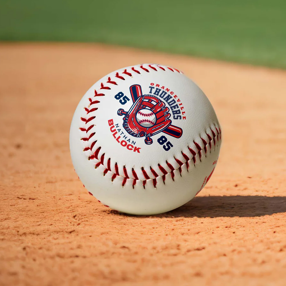 Custom Printed (Personalized) Baseballs 1