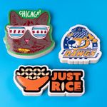 Vinyl Die Cut Sticker Singles 2