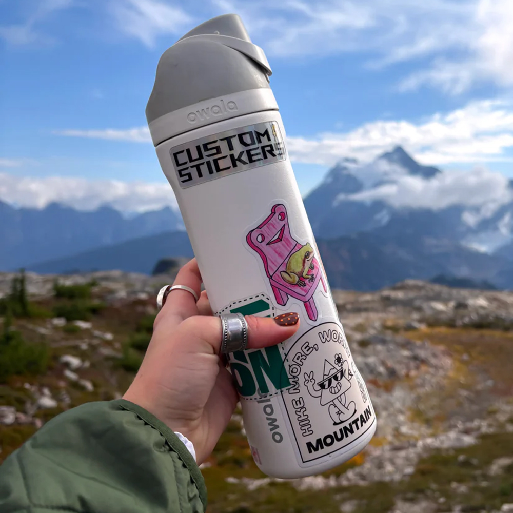 Vinyl Die Cut Sticker Singles 4