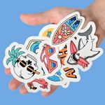Vinyl Die Cut Sticker Singles 3