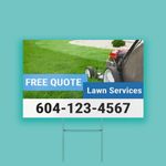 Economical Custom Yard Signs 2