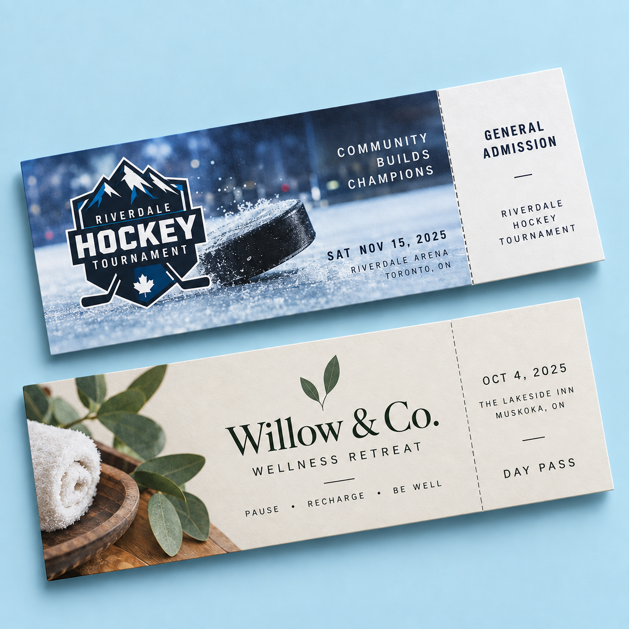 Custom Tickets 1