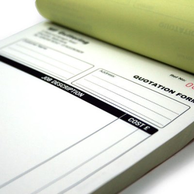 Carbonless NCR Form Books 3