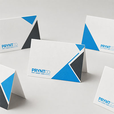 Folded Place Cards