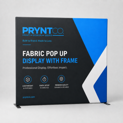 Fabric Pop Up Display
