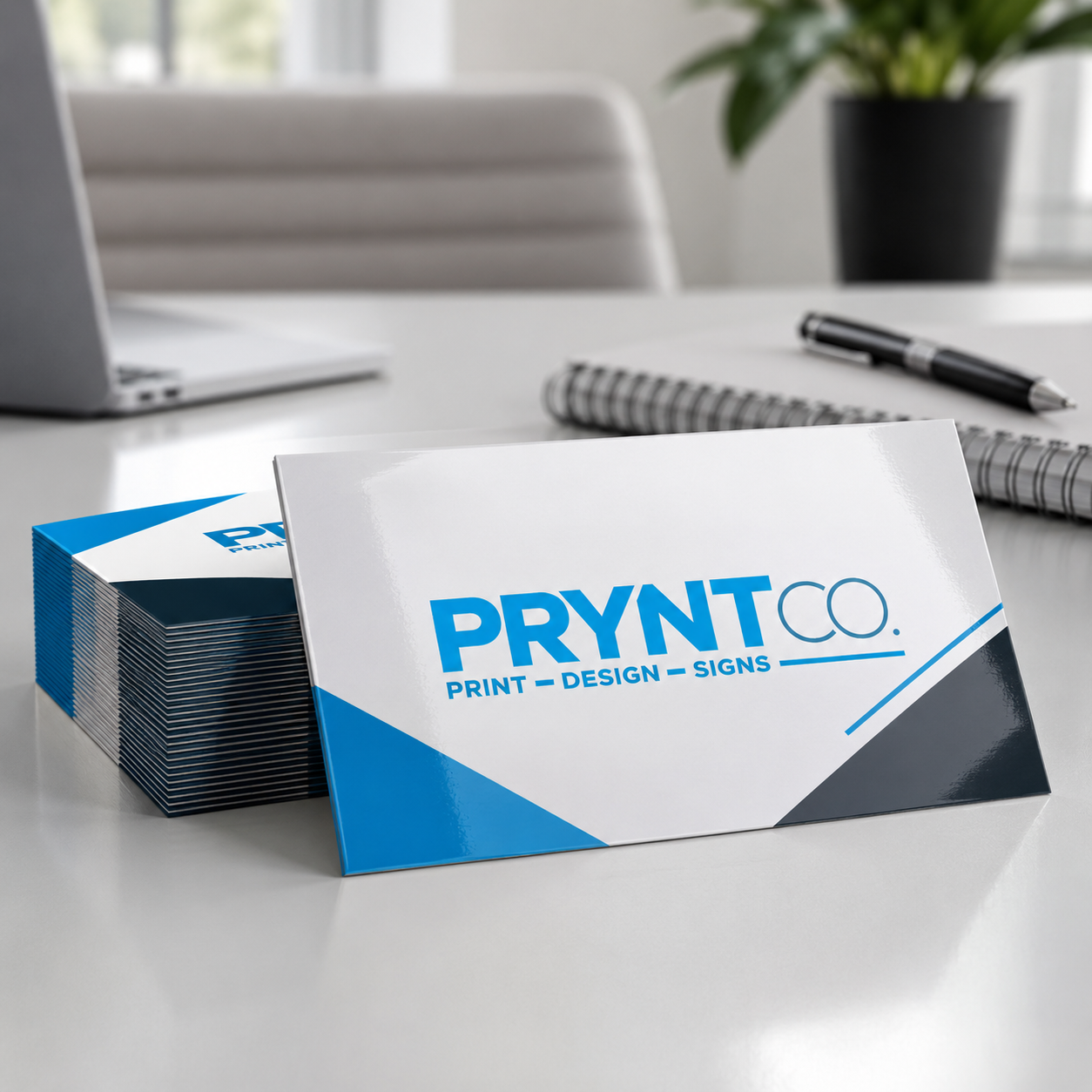 Ultra Gloss Laminated Business Cards 2