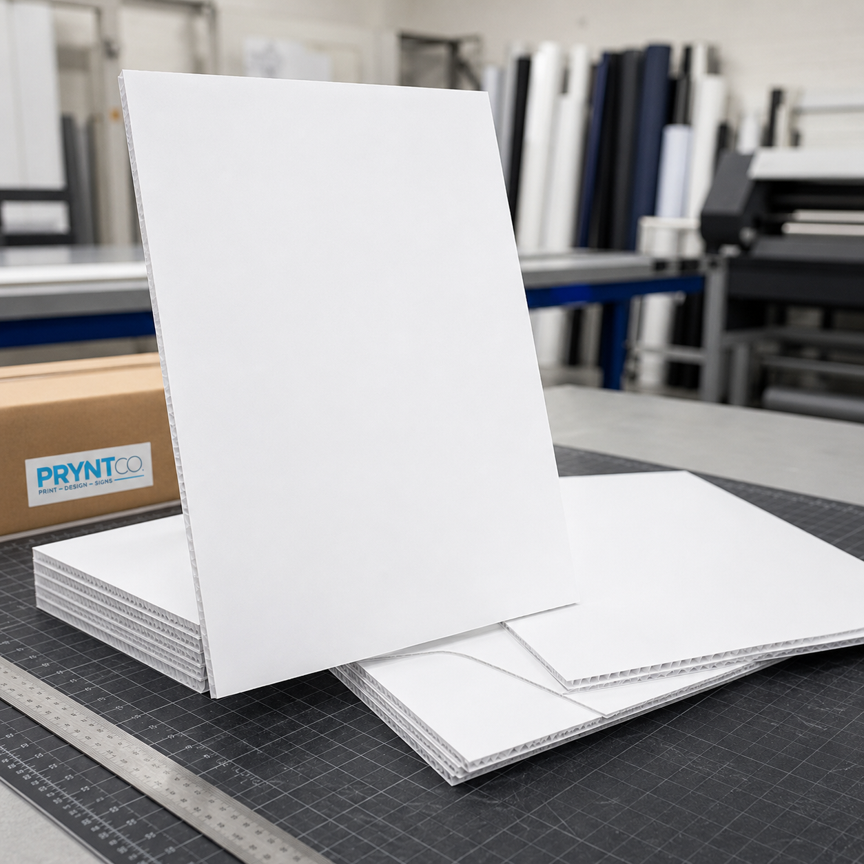 Blank Coroplast Sheets 3