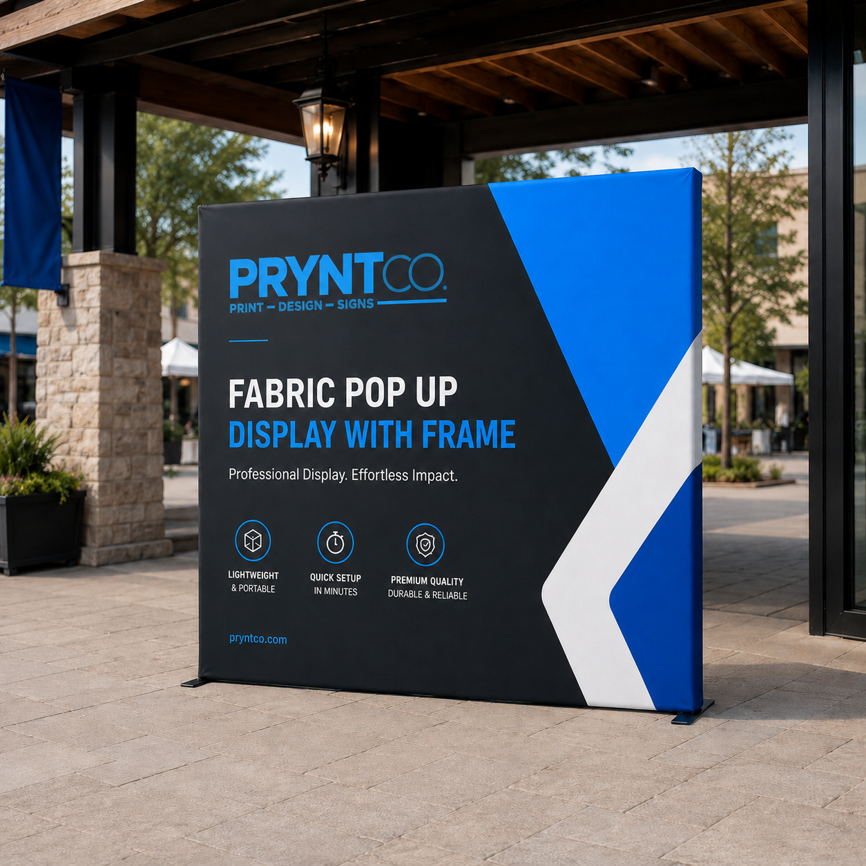 Fabric Pop Up Display 3