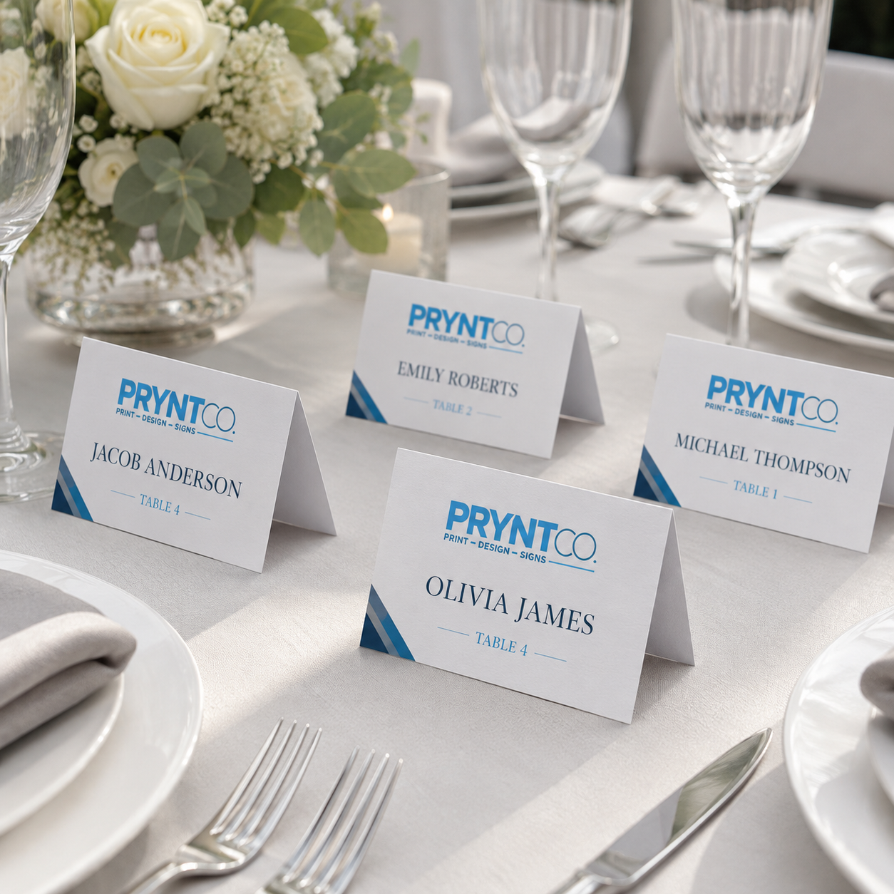 Folded Place Cards 2