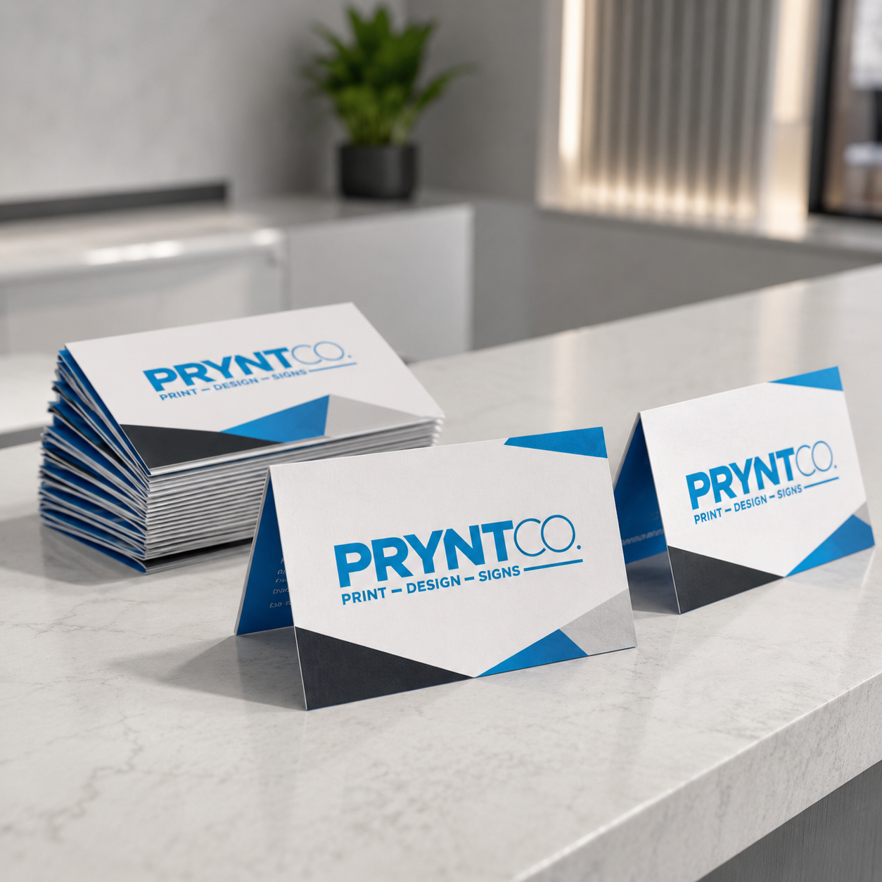 Folded Business Cards 2