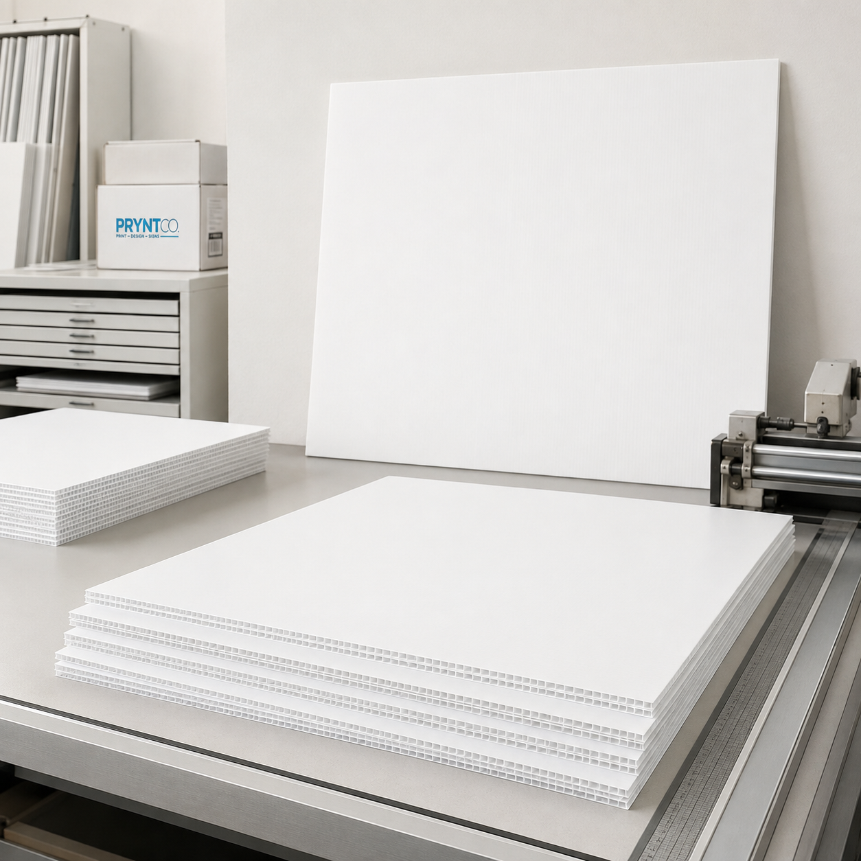 Blank Coroplast Sheets 2