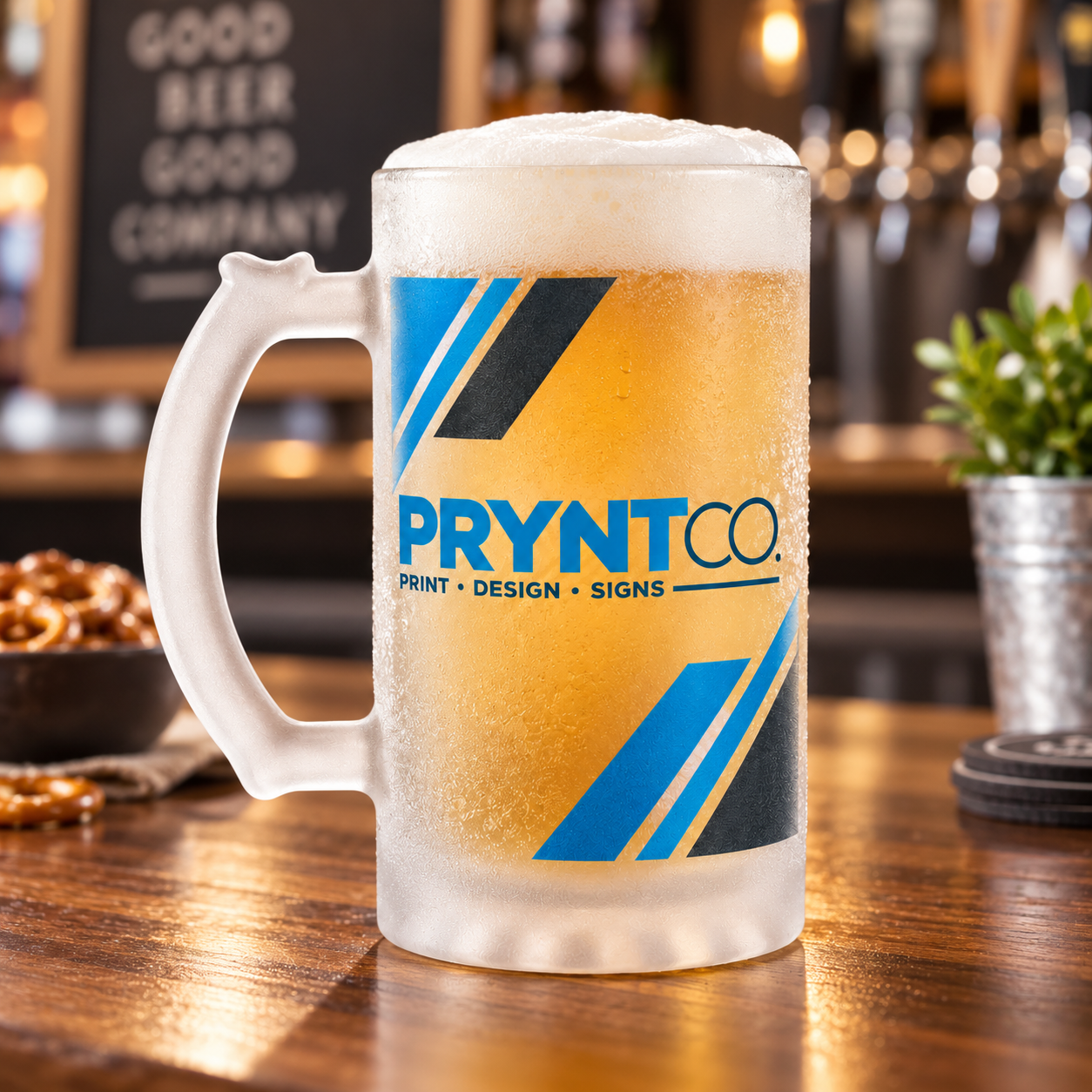 Frosted Beer Mug 3