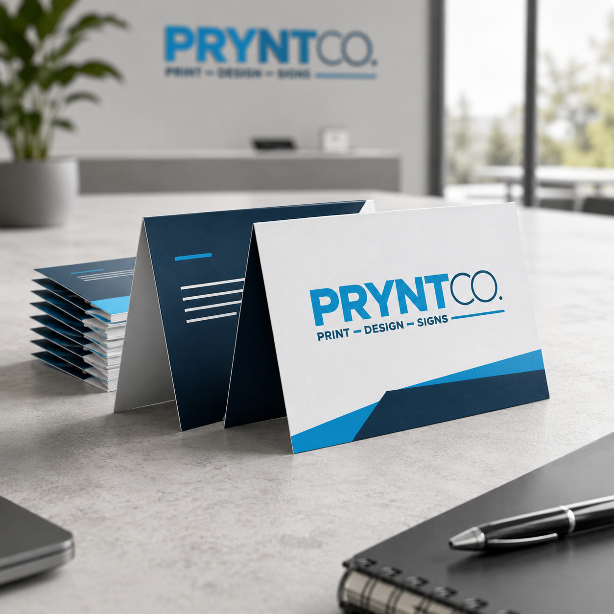 Folded Business Cards 3