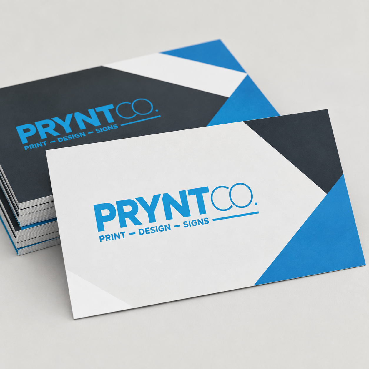 Flat Matte Laminated Business Cards 2