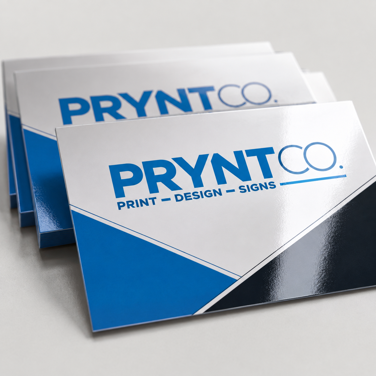 Ultra Gloss Laminated Business Cards 3