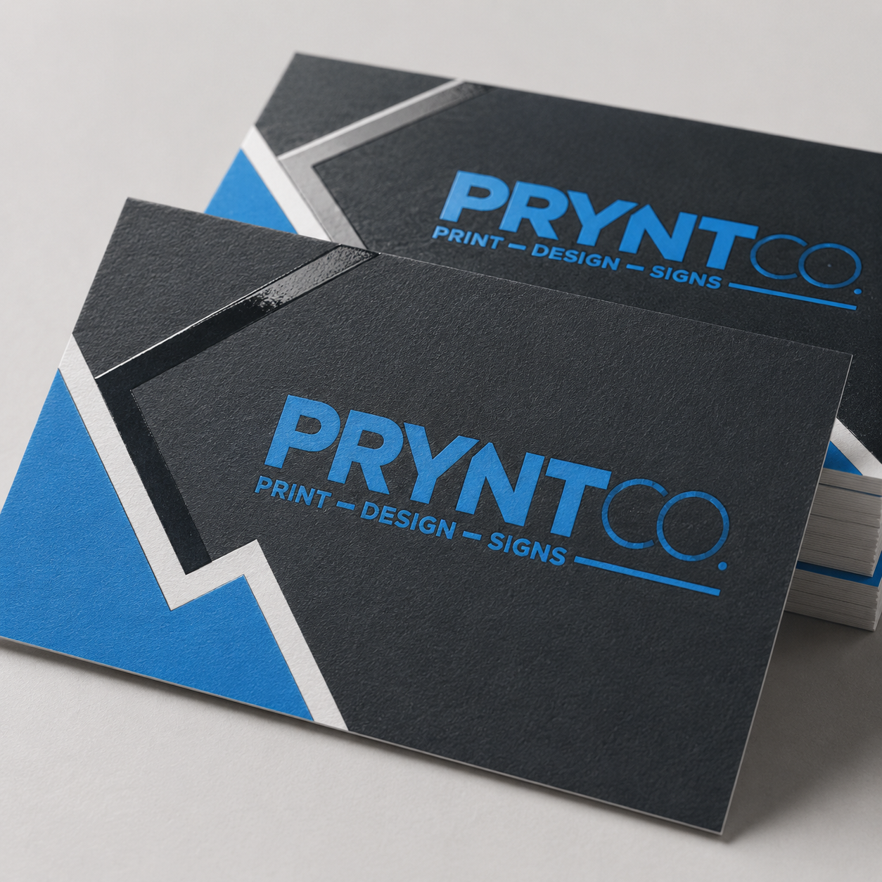 Raised Spot UV Business Cards 4