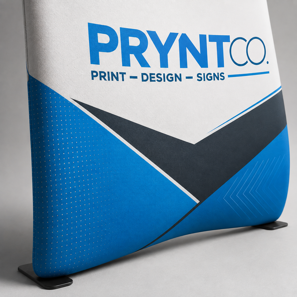 Curved Fabric Pillow Case Media Wall 4