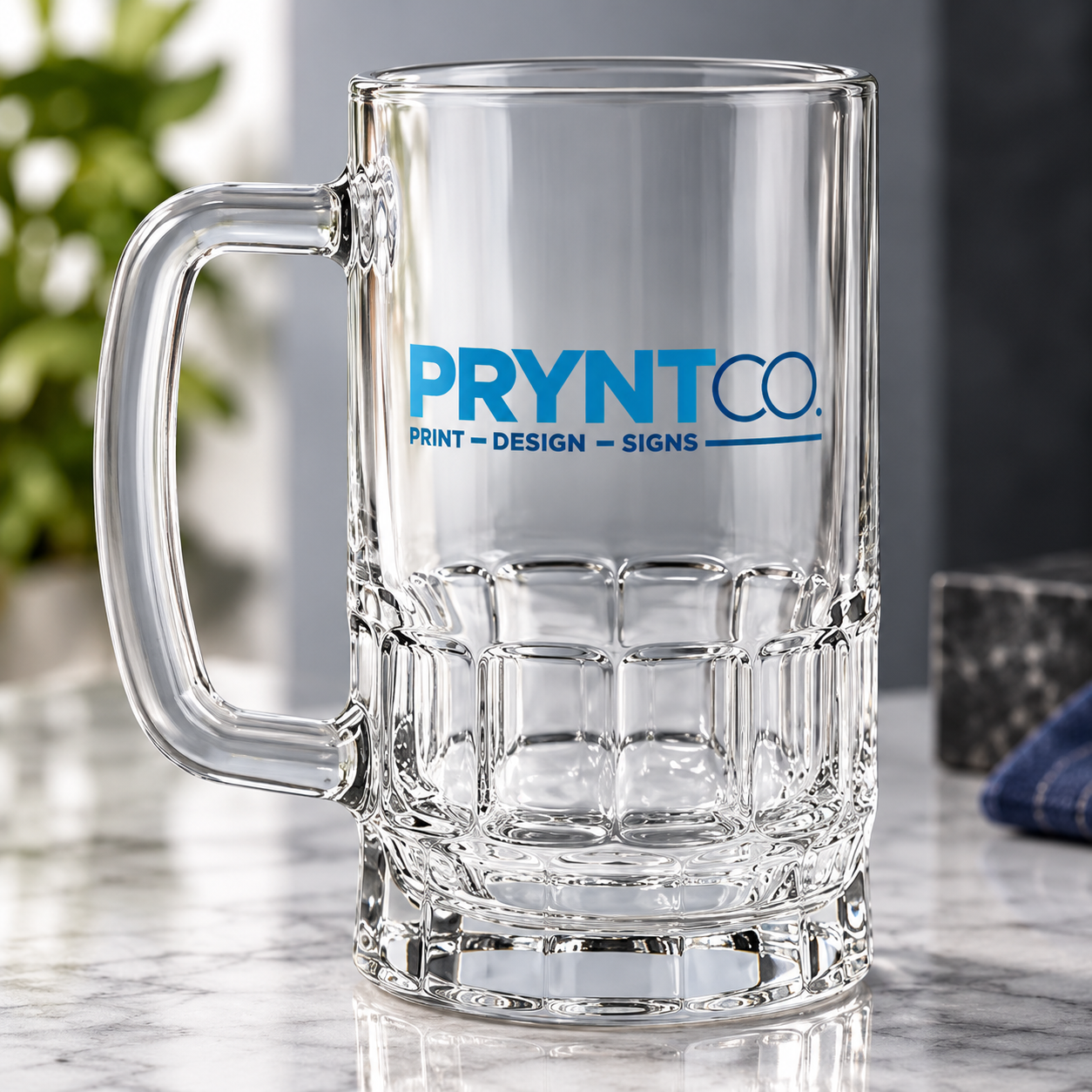 Clear Beer Mug 2